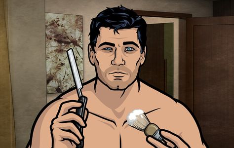 Archer Sterling, Archer Show, Archer Cartoon, Archer Tv Show, Archer Fx, Movember Mustache, Sterling Archer, Woman Meme, Raise The Bar