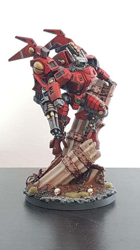 Farsight Enclave Paint, T’au Warhammer 40k, Tau Farsight Enclaves, Warhammer 40k Tau Miniatures, Tau Warhammer 40k, Commander Farsight, Tau Commander, Tau Battlesuit, Farsight Enclave