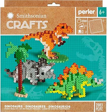 3d Dinosaur, Pattern Sheet, Dinosaur Activities, Melty Beads, Activity Kits, Perler Patterns, Fuse Beads, Bead Kits, Patterned Sheets