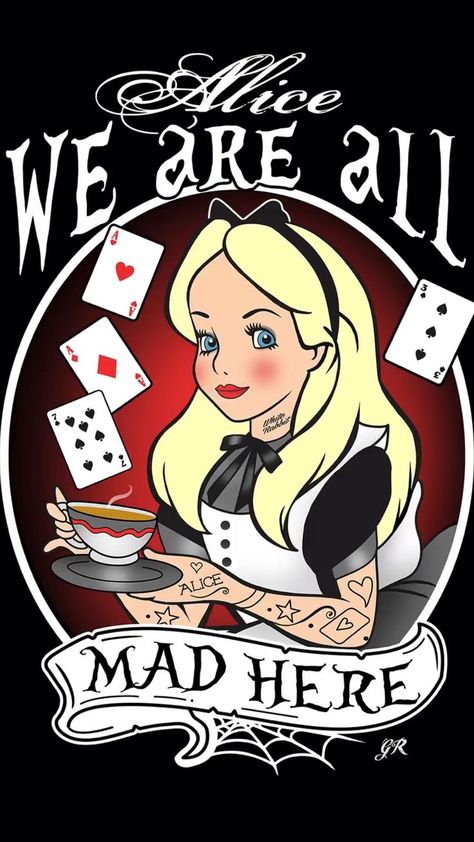 Cartoon Alice In Wonderland, Alice In Wonderland Dark, Alice In Wonderland Cartoon, American Mcgee’s Alice, Alice In Wonderland Alice, Alice In Wonderland Artwork, Dark Alice In Wonderland, Alice And Wonderland, Easy Cartoon