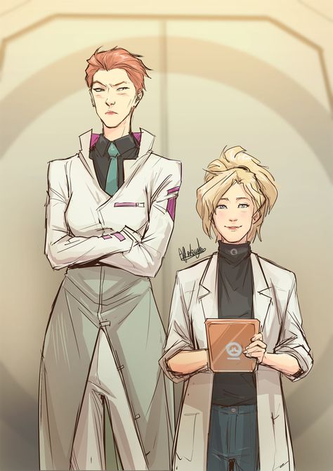 Mercy And Moira, Mercy Fanart, Overwatch Funny, Overwatch Cosplay, Overwatch Comic, Overwatch Memes, Mercy Overwatch, Overwatch Fan Art, Fanarts Anime