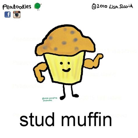 Stud muffin Corny Valentines, Couple Food, Funny Food Memes, Valentines Day Puns, Small Mammals, Punny Puns, Silly Quotes, Food Memes, Stud Muffin