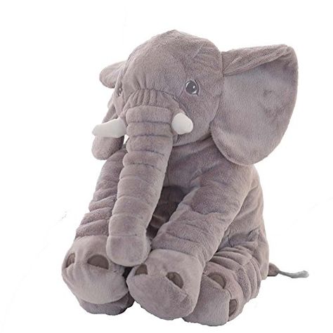 Rainbow Fox Animals pillow Grey Elephant Stuffed Plush Pillow Pals Cushion Plush Toy Cute Baby Pillow Cushion for Childrens * Check out this great product.Note:It is affiliate link to Amazon. #lifestylestore Gelukkige Baby, Baby Elephant Toy, Elephant Cushion, Elephant Plush Toy, Elephant Stuffed Animal, Elephant Pillow, Baby Elefant, Elephant Toy, Elephant Plush