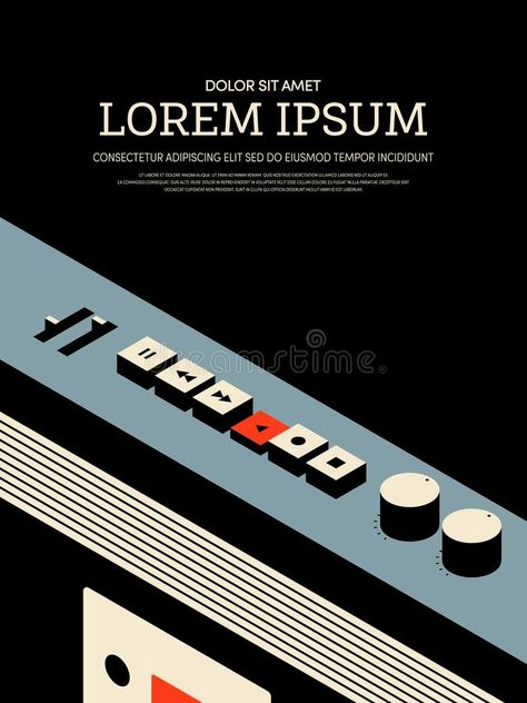 Poster Design Music, Radio Poster, Retro Music Art, Brochure Illustration, Radio Design, Vintage Music Posters, Retro Graphic Design, Retro Radio, Music Illustration