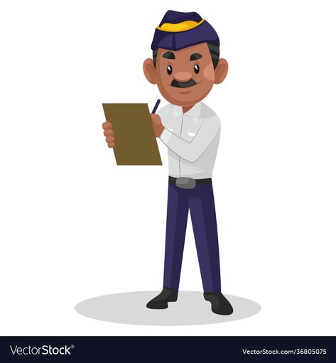 Traffic Police Cartoon, Police Cartoon, Traffic Police, Policeman, Transparent Png, Graphic Illustration, Png Images, Adobe Illustrator, White Background