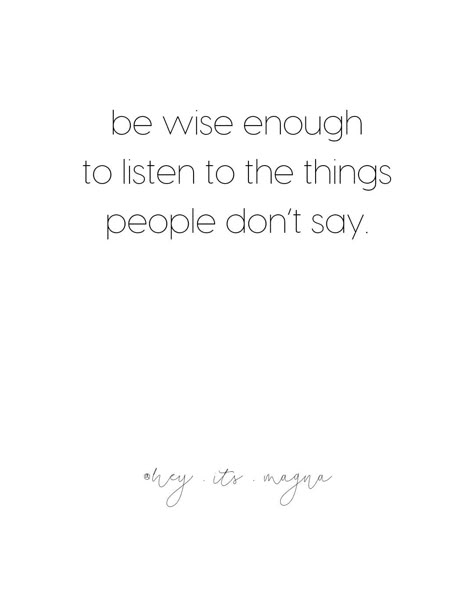 #listen People Dont Listen Quotes, Listening Quotes, Listen More, Vision 2025, Say Anything, Listening To You, Quotes, Quick Saves