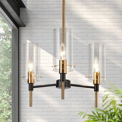 Chandelier Store, Shaded Chandelier, Chandelier Glass, Gold Pendant Lighting, Pendant Lighting Dining Room, 3 Light Chandelier, Double Glass, Kitchen Pendants, Contemporary Minimalist