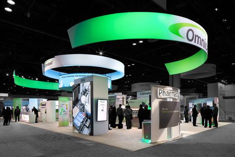 Omnicell®. ASHP Mid Year, 50x100, Island Exhibit Trade Show Displays, Event Booth, Trade Show Exhibit, Trade Show Booth, Show Booth, Event Exhibition, Trade Show Display, Tradeshow Booth, Exhibition Stand