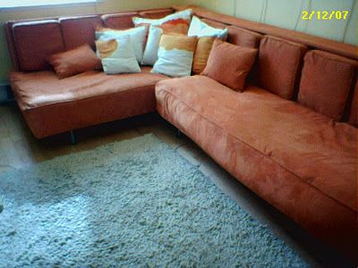 Take Apart Couch you make out of 2 beds and foot stools ( great for a playroom) Couch From Twin Mattress, Twin Mattress Sectional, Twin Mattress Couch, Ikea Twin Bed, Twin Bed Couch, Diy Twin Bed, Ikea Mattress, Mattress Couch, Corner Bed