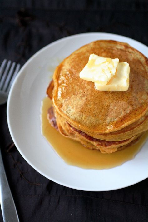 YUM! Starting to get excited for fall.  The Best Pumpkin Pancakes Ever | One Good Thing by Jillee Pumpkin Buttermilk Pancakes, Butternut Squash Pancakes, Squash Pancakes, Pumpkin Pie Pancakes, Devilled Eggs Recipe Best, Stack Of Pancakes, Future Chef, Butternut Squash Puree, Squash Puree