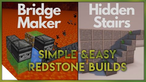 Hey! In this video i will show how to make five easy but awesome redstone creations to add to and improve your Minecraft home or any other build! I selected these since they take only minutes to build, but still look really cool and function very well! Subscribe for more easy minecraft tutorials! Redstone Minecraft Tutorials, Minecraft Home, Redstone Creations, Farm Minecraft, Minecraft Tutorials, Minecraft Tutorial, Minecraft Ideas, Minecraft Houses, Subscribe For More