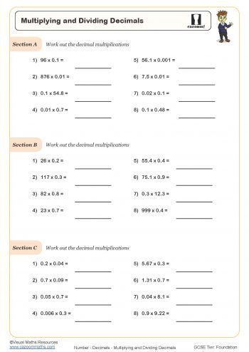 Multiplying Decimals Worksheet, Dividing Decimals Worksheet, Multiplying And Dividing Decimals, Comparing Decimals, Mental Maths Worksheets, Mental Maths, Multiplying Decimals, Subtracting Decimals, Dividing Decimals