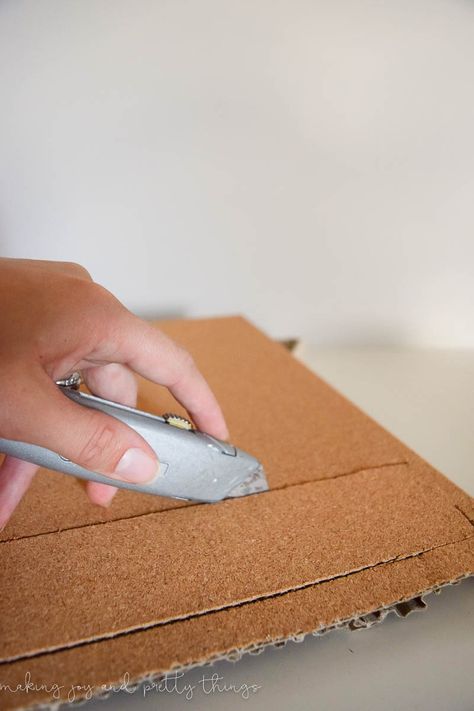 Have you ever struggled to stay organized in a workspace? Follow along with this DIY memo board tutorial to keep track of to-dos in a cute fashion! Memo Board Desk, Ikea Korsmon Memo Board, Acrylic Memo Board, Monitor Memo Board, Diy Memo Board Fabric Covered, Gorilla Glue, Craft Desk, Craft Area, Rustic Frames