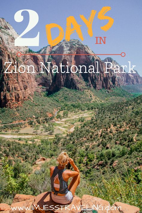 Zion National Park in 2 Days Travel Utah, National Parks America, Utah Road Trip, National Park Road Trip, Utah Travel, Usa Travel Guide, Us Travel Destinations, Utah National Parks, National Parks Trip