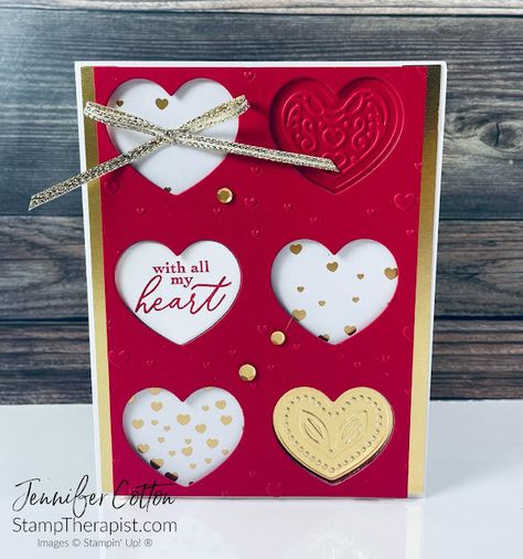 Stampin Up Adoring Hearts Bundle, Stampin Up Valentine Cards, Papercraft Ideas, What Questions, Valentine Cards Handmade, Make Your Own Card, Valentine Anniversary, Homemade Valentines, Stamping Ideas