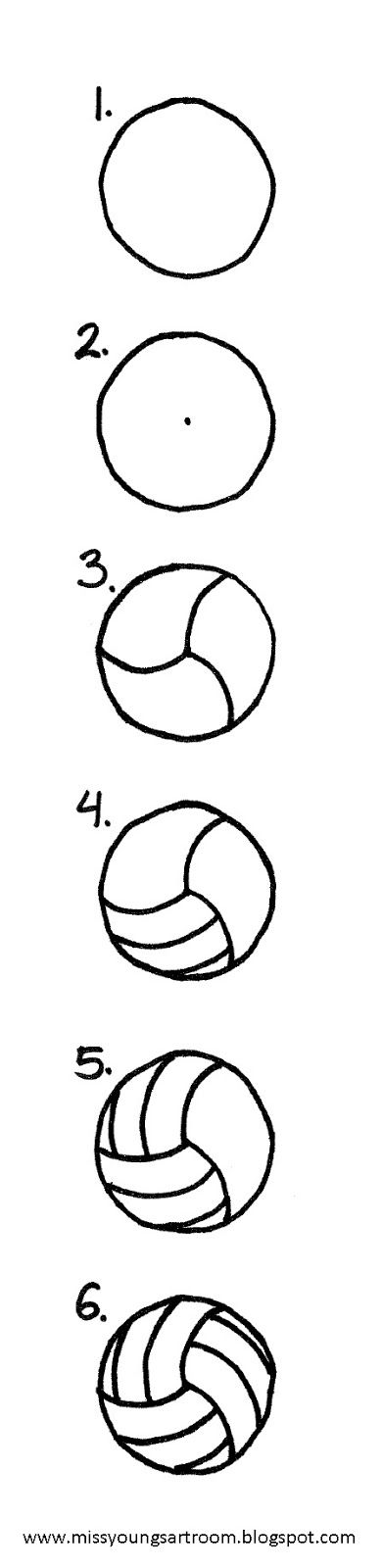 Volleyball Painted Rocks, Draw A Volleyball, Volleyball Drawing, Sports Drawings, Volleyball Designs, Volleyball Quotes, Seni 2d, Young Art, Volleyball Gifts