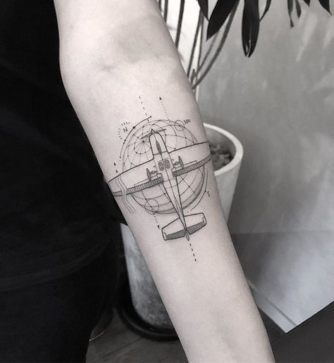 Cessna Tattoo, Tat Ideas, Tattoos For Guys, Geometric Tattoo, Tatting, Tattoos, On Instagram, Quick Saves, Instagram