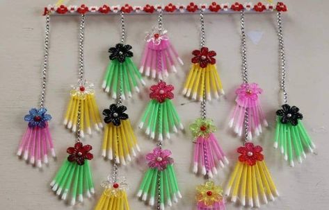 Easy Cotton Bud Crafts Amazing Craft Ideas, Creative Videos, Make A Door, Halloween Crafts For Toddlers, Loom Craft, Cd Crafts, Festive Crafts, Handprint Craft, Bird Crafts