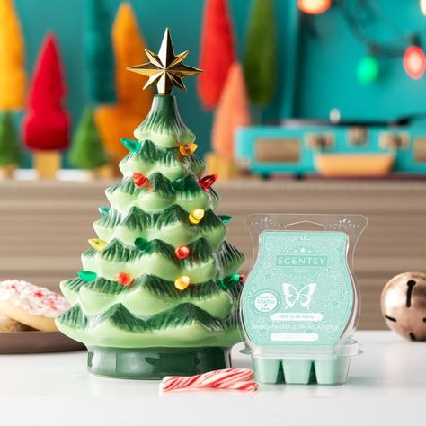 Candle Wax Warmer, Scent Warmers, Holiday Fragrance, Scentsy Wax Bars, Merry Christmas Images, Little Christmas Trees, Electric Candle Warmers, Butter Cookie, Wax Warmer