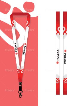 Make your custom lanyard or identity design by Rezafachruddin Custome Lanyard, Simple Lanyard Design, Lanyard Design Corporate, Creative Lanyard Design, Desain Lanyard, Brochure Food, Startup Design, Brochure Design Creative, Insta Layout