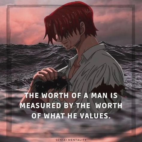 Shanks Quotes, One Piece Quotes, Stoicism Quotes, Anime Quotes Inspirational, Japanese Words, Anime Quotes, One Piece Anime, Life Lessons, Life Quotes