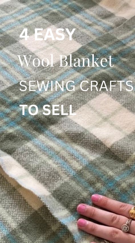 Felting Wool Blankets, Felted Wool Pillows, How To Felt Wool Fabric, Fleece Blanket Projects, Recycle Wool Blankets Ideas, Hand Sew Blanket, Recycled Wool Blankets, Wool Quilts Blanket, Upcycled Wool Projects