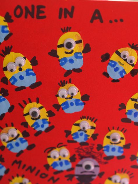 Leaving Cards For Children, Minion Card, Yellow Minion, Puppy Room, Leaving Cards, The Minions, Student Teacher Gifts, Evil Minions, Teen Art