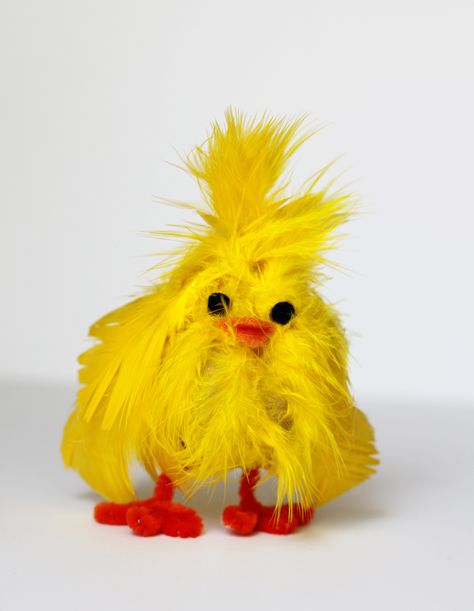 Easter Pfp, Duck Crafts, Yellow Things, Easter Specials, Baby Chickens, Easter Chick, Holiday Crafts For Kids, Feather Crafts, Easter Craft