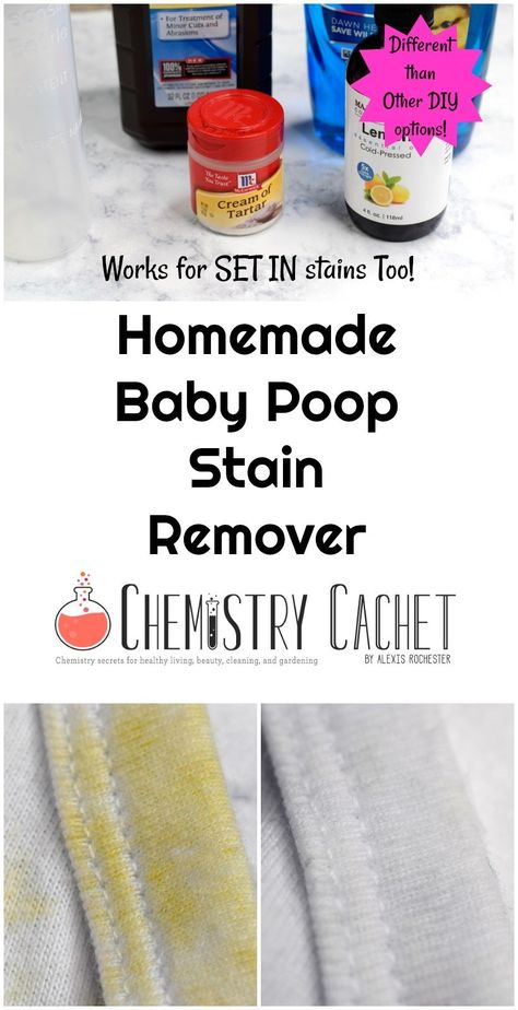 Homemade Baby Poop Stain Remover. Unique & different than other DIY! Baby poop stains Baby Girl Diy Gifts, Baby Poop Stain Remover, Baby Poop, Diy Stain Remover, Homemade Toilet Cleaner, Clean Baking Pans, Diy Staining, Gifts Homemade, Cleaning Painted Walls