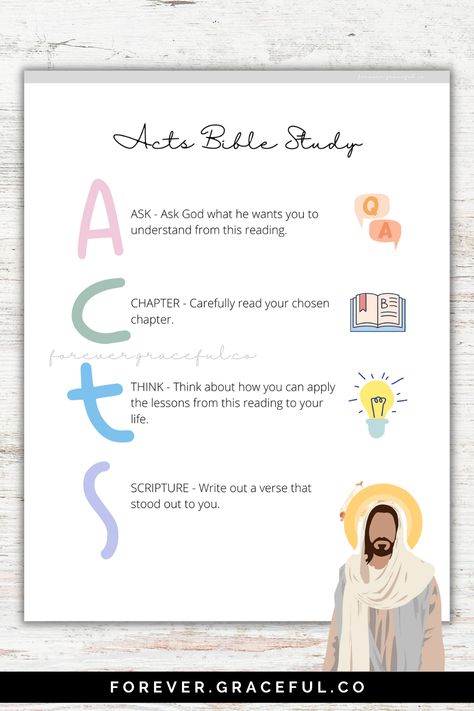 Acts Bible Study Method, Acts Bible Study, Acts Of The Apostles Bible Study, Acts Prayer Example, Acts Study Guide Bible, Bible Chapter Study Template, Acts Prayer, Acts 20:24 Bible, Acts Bible