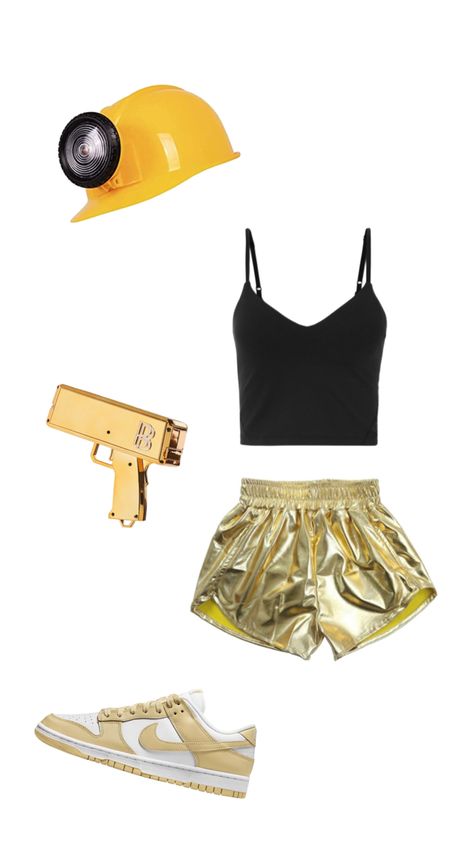 Gold Digger Costume, Digger Costume, Super Easy Halloween Costumes, Gold Diggers, Halloween Duos, Lilly Pulitzer Outfits, Halloween Costumes For Work, Cute Group Halloween Costumes, Duo Costumes