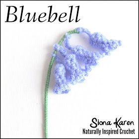 Bluebell Crochet, Small Crochet Gifts, Anne Bronte, Blue Bell Flowers, Flower Blanket, Crochet Plant, Knitted Flowers, Crochet Flower Tutorial, Crochet Flower Patterns