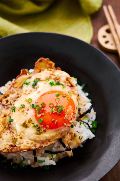 Teriyaki Eggs Rice Bowl Recipe Teriyaki Eggs, Make Teriyaki Sauce, Rice Bowl Recipe, Bowl Of Rice, Teriyaki Glaze, Healthy Brunch Recipes, Delicious Rice, Rice Bowls Recipes, Ethnic Food