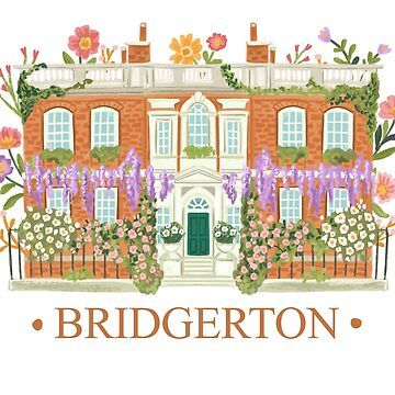 Bridgerton Residence • Millions of unique designs by independent artists. Find your thing. Bridgerton Prom, Bridgerton Brunch, Friends Scrapbook Ideas, To Heart 2, Bridgerton Party, Tshirt Prints, Matchbox Art, House Drawing, Silhouette Cameo Projects