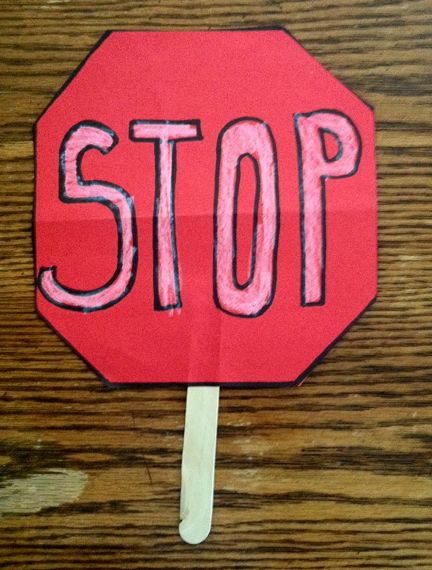 Heidisongs Resource: Stop Sign Project for the Beginning of the School Year in K First Week Of Kindergarten, Safety Crafts, Alphabet Letter Crafts, Transportation Crafts, School Safety, Transportation Theme, Kindergarten Lesson Plans, Shapes Activities, Kindergarten Lessons