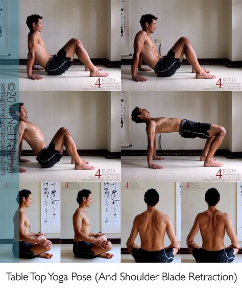 Reverse Plank, Yoga Posses, Top Yoga Poses, Kegel Exercise For Men, Yoga Poses For Men, Kegel Exercise, Power Yoga, Yoga Postures, Yoga Poses For Beginners