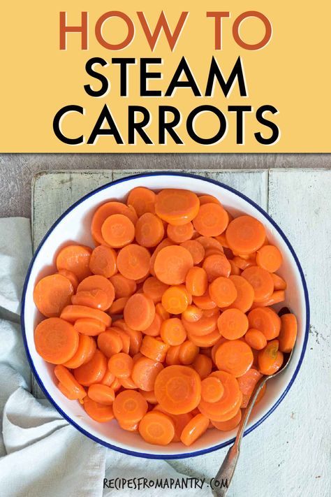 Steamed Carrots In Microwave, How To Steam Carrots, Microwave Carrots, Steam Carrots, How To Cook Carrots, Steamed Baby Carrots, Cooked Baby Carrots, Cook Carrots, Keto Veggie Recipes