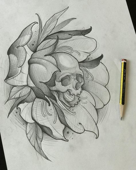 One Life Tattoo, Japanese Tiger Tattoo, Native American Drawing, Skull Reference, Flower Tattoo Drawings, Flower Pattern Drawing, Dot Tattoos, Sketch Tattoo, Tattoo Desings