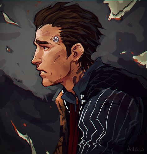 Tales from Borderlands - Rhys by avali Rhys Borderlands, Handsome Jack Borderlands, Borderlands 1, Minecraft Story Mode, Borderlands Series, Borderlands Art, Tales From The Borderlands, Handsome Jack, Borderlands 3