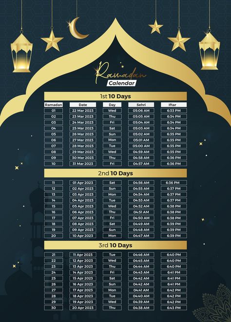 Ramadan Kareem 2023 Editable Calendar#pikbest# Ramadan 2023 Calendar, Ramzan Calendar 2024, Ramadan Calendar 2024, Ramadan Calender, Ramadan Timetable, Free Calender, Congratulations Pictures, Timetable Design, Calendar Ramadan