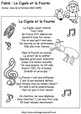 Les Fables de La Fontaine: La Cigale et la Fourmi. French Immersion Resources, French Classroom, French Immersion, St Nicolas, French Class, Teaching French, Learn French, Poetry Books, Cute Couple Pictures