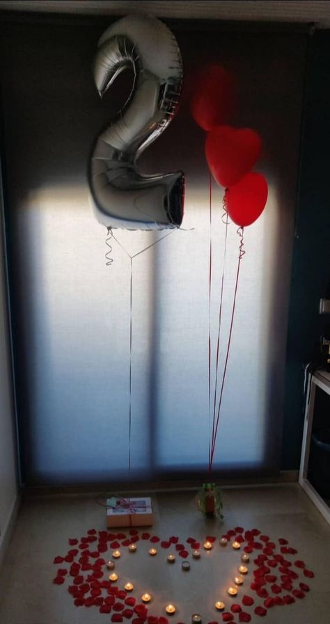 Happy Anniversary Ideas For Him, 2year Anniversary Ideas, 3 Yr Anniversary Ideas, 1 Year Anniversary Surprises For Him, 2 Year Anniversary Decoration Ideas, Valentines Anniversary Ideas, 1 Year Anniversary Balloon Ideas, Anniversary Surprise For Boyfriend, One Year Anniversary Decoration Ideas