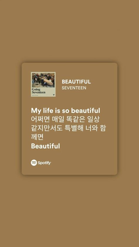 Seventeen Spotify Lyrics, Seventeen Spotify Aesthetic, Seventeen Spotify, Svt Lyrics, Svt Quotes, Seventeen Lyrics, Seventeen Song, Svt Wallpaper, English Music