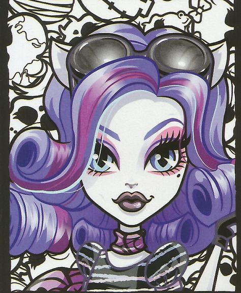 Catrine Demew Icon, Monster High Icon, Monster High Room, Catrine Demew, Monster High Makeup, Arte Monster High, Monster High Pictures, Catty Noir, Anime Monsters