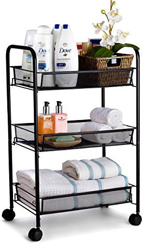 Pantry Food Storage, Craft Storage Cart, Ideas Baños, Pantry Food, Serving Trolley, Storage Bathroom, Kitchen Pantry Storage, Bathroom Decor Apartment, Decor Shelf