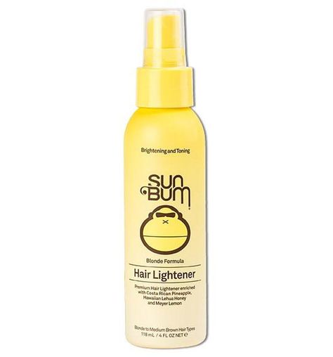 Sunbum Hair Lightener Results, Sunbum Hair, How To Lighten Blonde Hair, Hair Lightener, Hair Serums, Jen Atkin, Celebrity Hairstylist, Beach Blonde, How To Lighten Hair