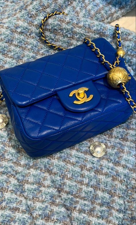 Royal Blue Chanel Bag, Blue Chanel Bag, Blue Chanel, Chanel Mini, Current Mood, Chanel Bag, Chanel Classic, Royal Blue, Chanel