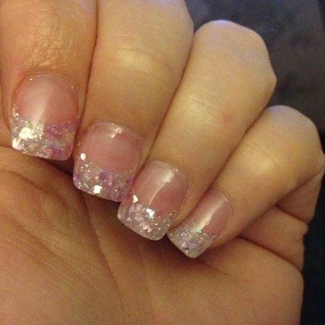 Solar nails - I had these done today at Lovely Nails in Wenatchee, WA I love them!!! It's like having opals on my nails: sparkly but not too gaudy ;•) Foil Flakes Nails, Solar Nail Designs, Nails 2015, Solar Nails, Opal Nails, Sculptured Nails, Broken Nails, July Nails, Nail Nail