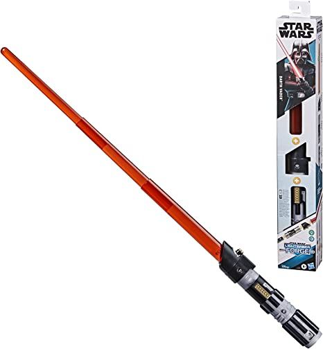 Amazon.com: STAR WARS Lightsaber Forge Darth Vader Electronic Extendable Red Lightsaber Toy, Customizable Roleplay Toy for Kids Ages 4 and Up : Toys & Games Star Wars Lightsaber Toy, Yoda Lightsaber, Lightsaber Toy, Darth Vader Lightsaber, Star Wars Lightsaber, Red Lightsaber, Mace Windu, Star Wars Light Saber, Toy For Kids