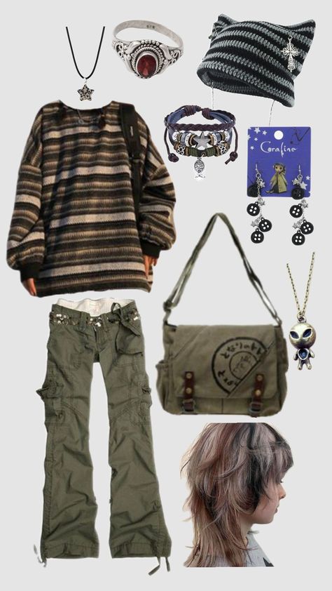 #grunge #aestehthic #fairycore #outfit Pixie Grunge Outfit, Outfit Inspo Fairy Grunge, Fairy Grunge School Outfits, Fairy Core Grunge Outfits, Winter Fairycore Outfits, Fairy Grunge Outfit Masc, Fairy Grunge Outfit Aesthetic, Fairygrunge Outfit Ideas, Fairycore Outfits Grunge